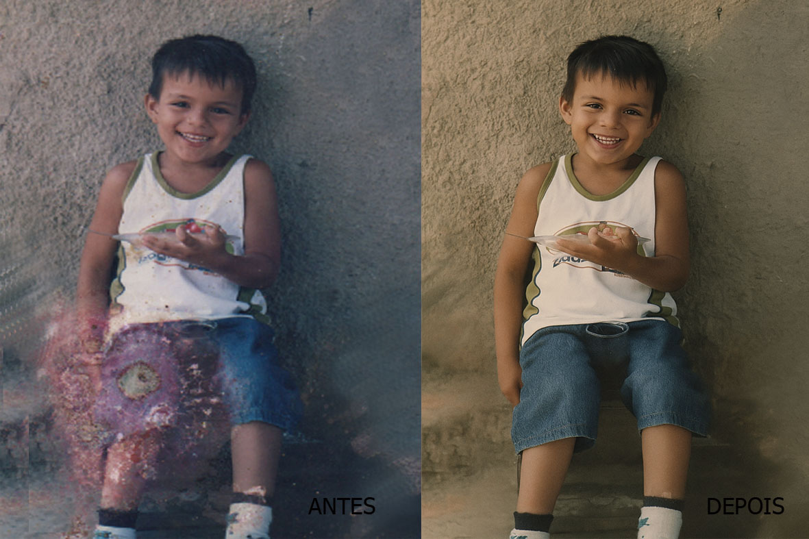 Restauração e Colorização Profissional de Fotos Antigas